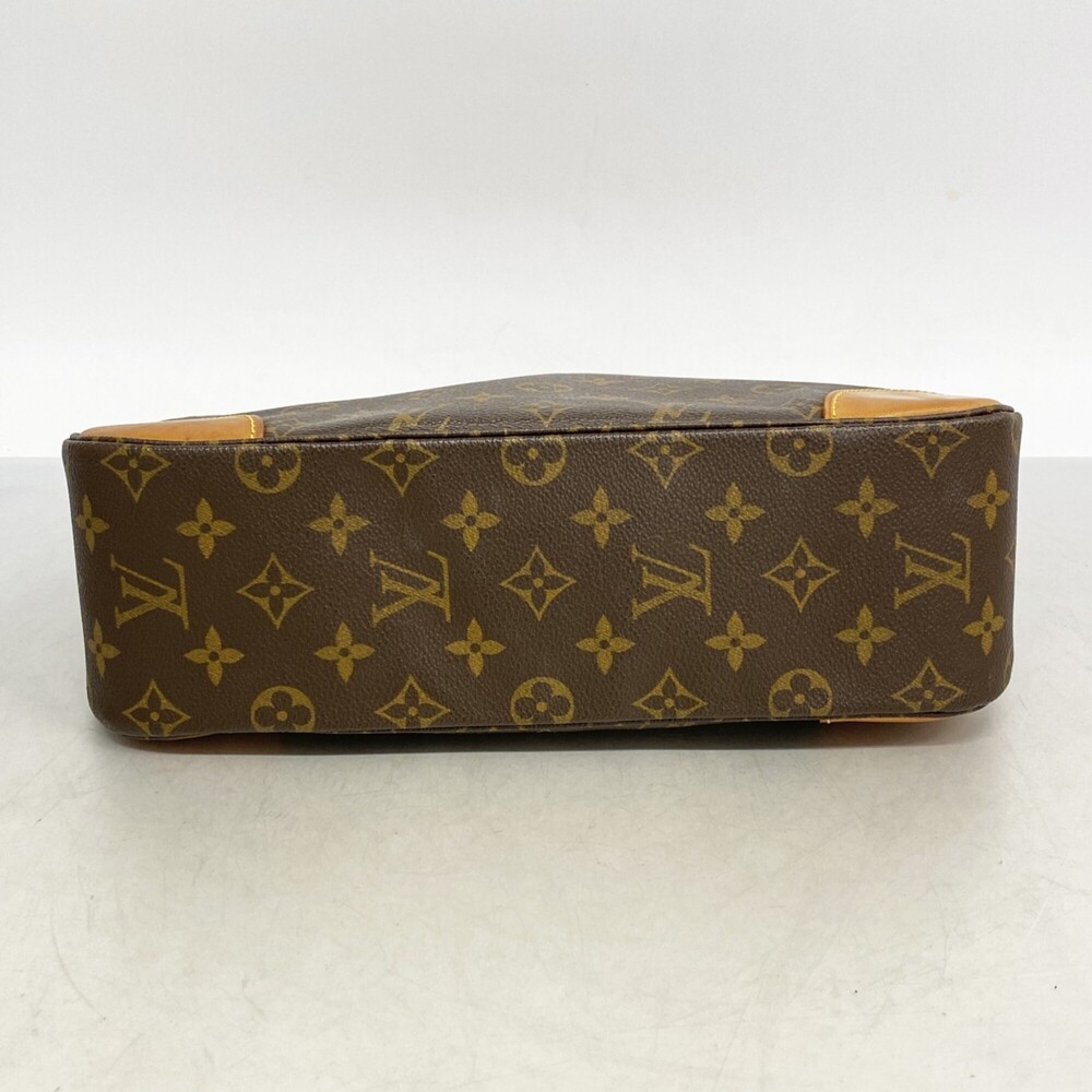 LOUIS VUITTON Brown Monogram Boulogne 30 Shoulder Bag - Picture 3 of 10